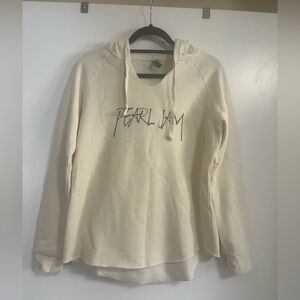 Pearl Jam hoodie, official concert merchandise, Denver 2022